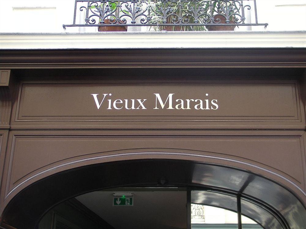 Hotel Du Vieux Marais Párizs Kültér fotó