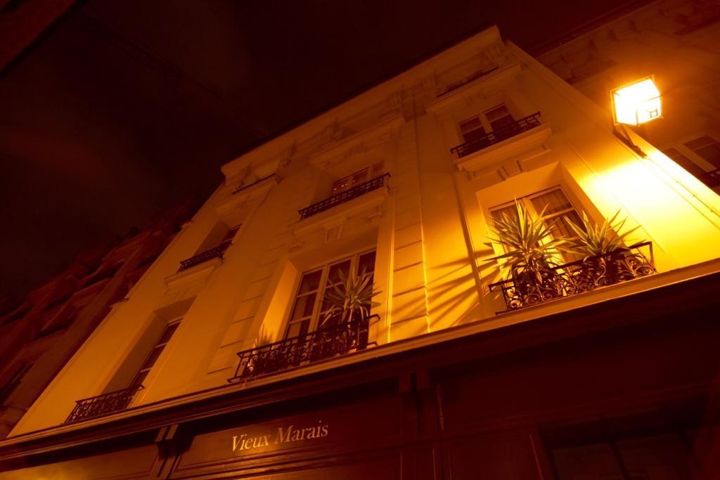 Hotel Du Vieux Marais Párizs Kültér fotó